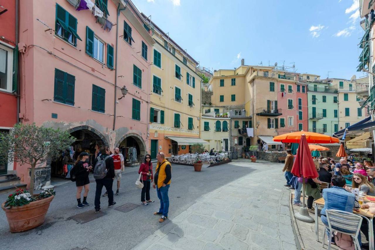 Joivy Light Flat With Great View, Cinque Terre Apartment Vernazza Bagian luar foto